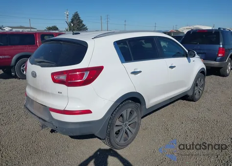 2013 Kia Sportage Ex из США, поврежденный, VIN KNDPCCA2XD7458407